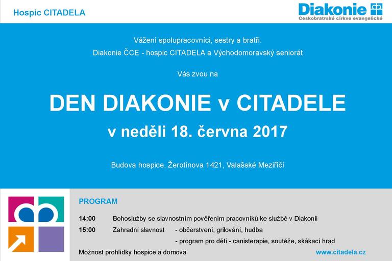 DEN DIAKONIE V CITADELE