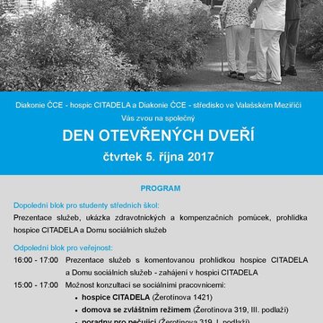 Den otevřených dveří 5.10. 2017
