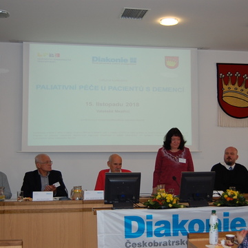 Konference Paliativní péče u pacientů s demencí