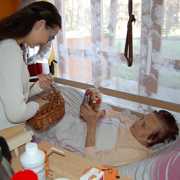 Návštěva Mikuláše v domově i hospici