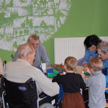 Z návštěv dětí z MŠ Seifertova v hospici CITADELA