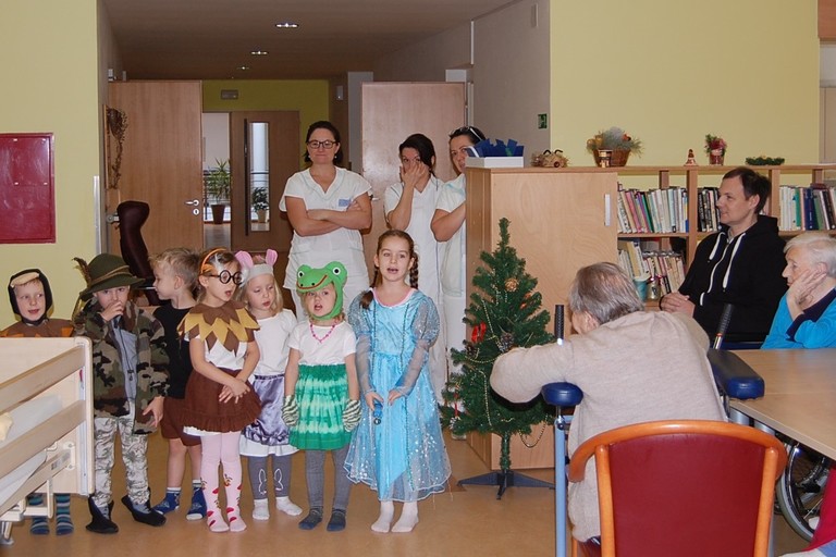 Návštěva dětí MŠ Seifertova