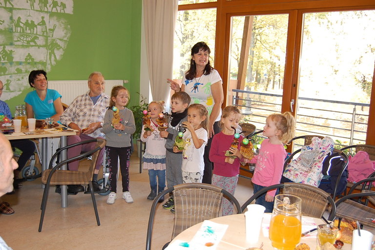 Návštěva dětí MŠ Seifertova